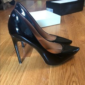 Rachel Roy ‘Gardener’ black patent leather